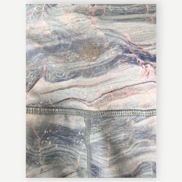 Evolution and Creation Mandala Elephant Print Stretch Leggings. Small. - Picture 5 of 6